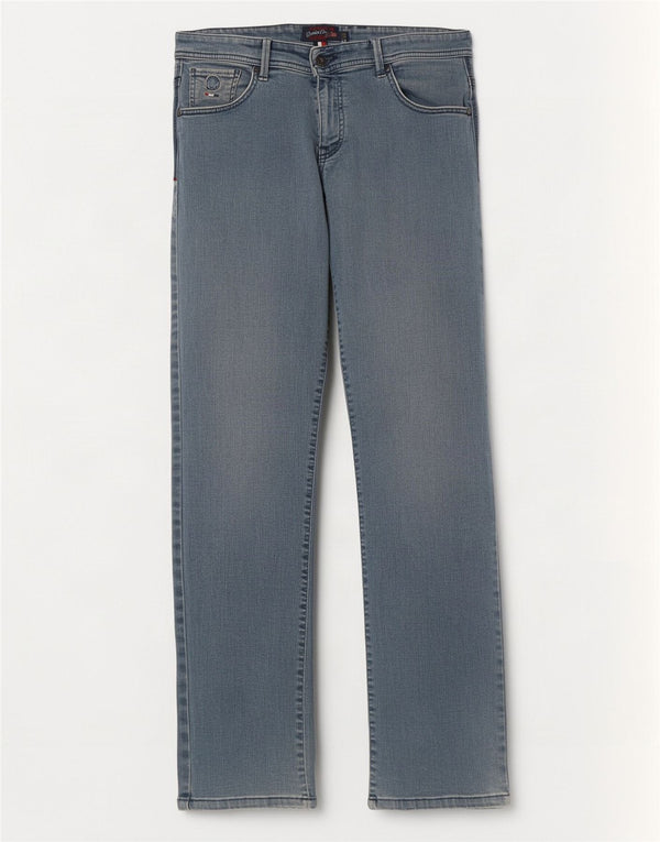 U.S. Polo Assn. Mens Straight Jeans W34 L34 Blue Cotton