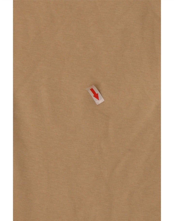 Felpa Nike da uomo con vestibilità ampia e grafica, in cotone beige medio