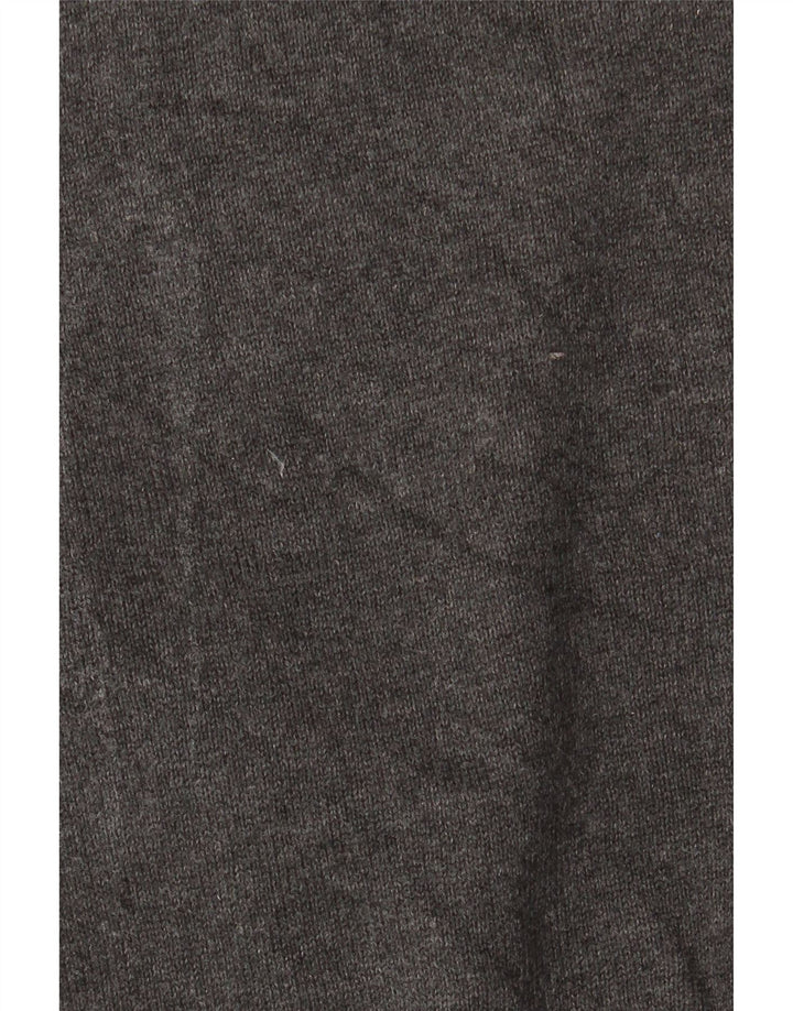 Maglione da uomo Marks & Spencer vestibilità regolare con scollo a V XL in cotone grigio