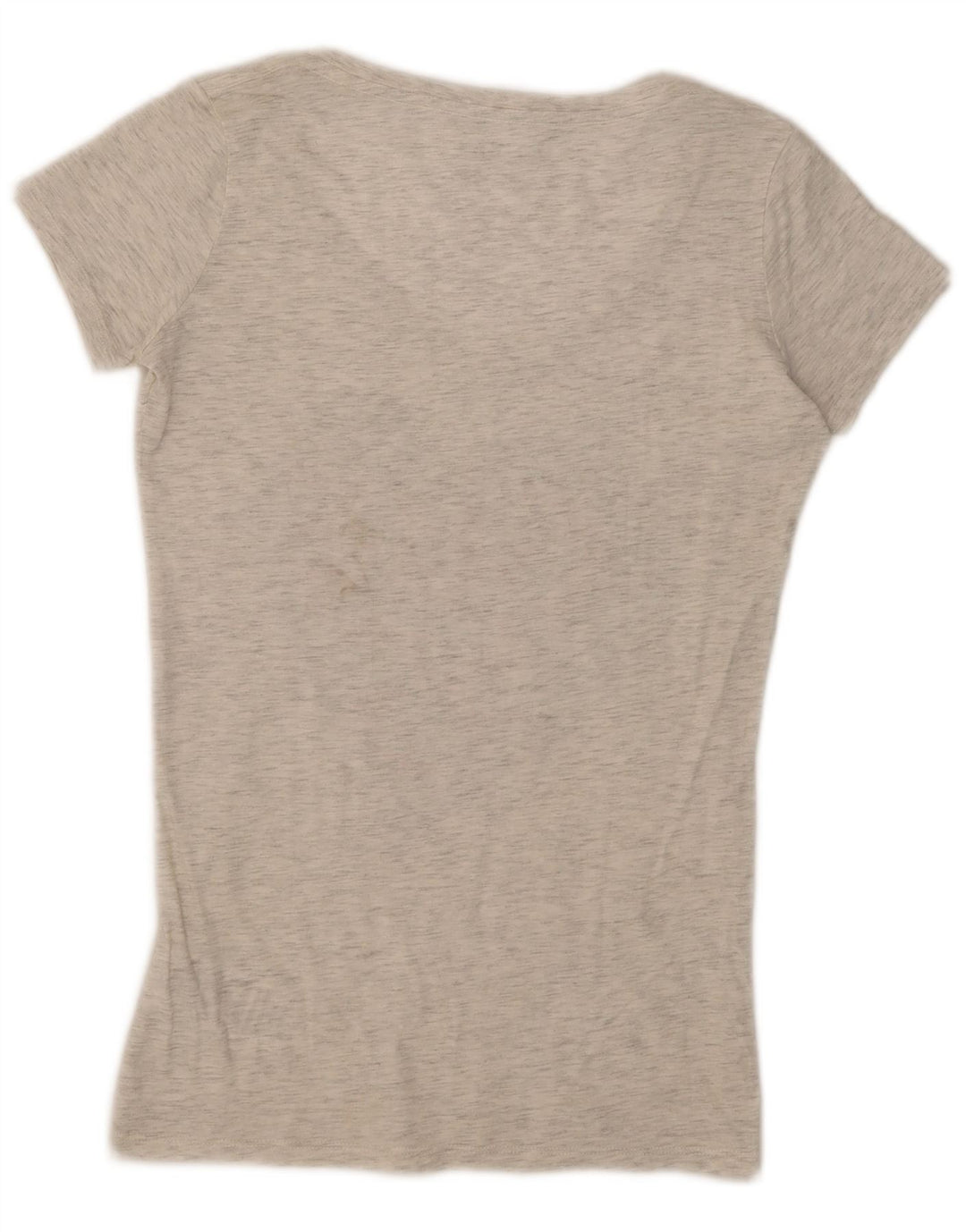 T-shirt grafica da donna Guess Top UK 8 Small Grey Flecked