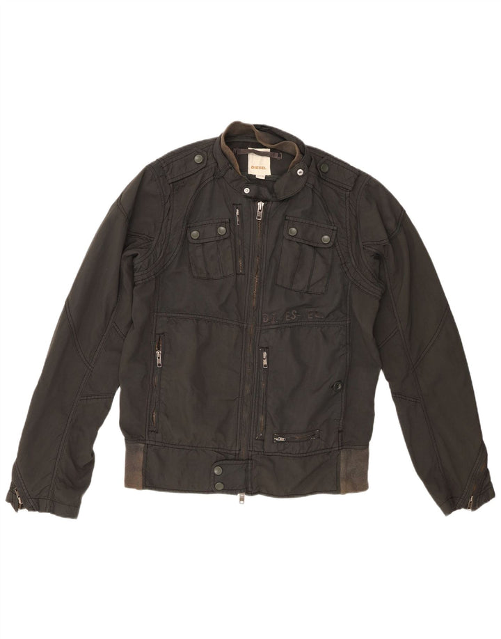 Giacca militare da donna Diesel UK 18 XL nylon nero