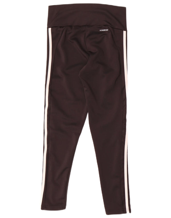 Leggings Adidas Aeroready da donna UK 8/10 Piccolo poliestere nero