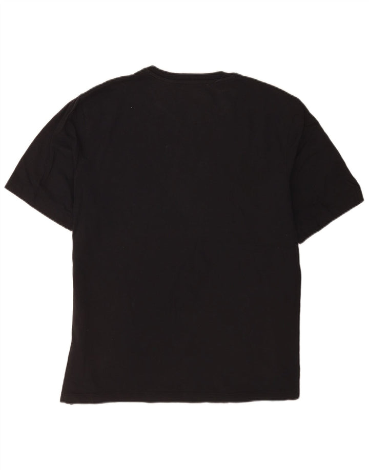 T-shirt regolare da uomo Ted Baker Top in cotone nero medio