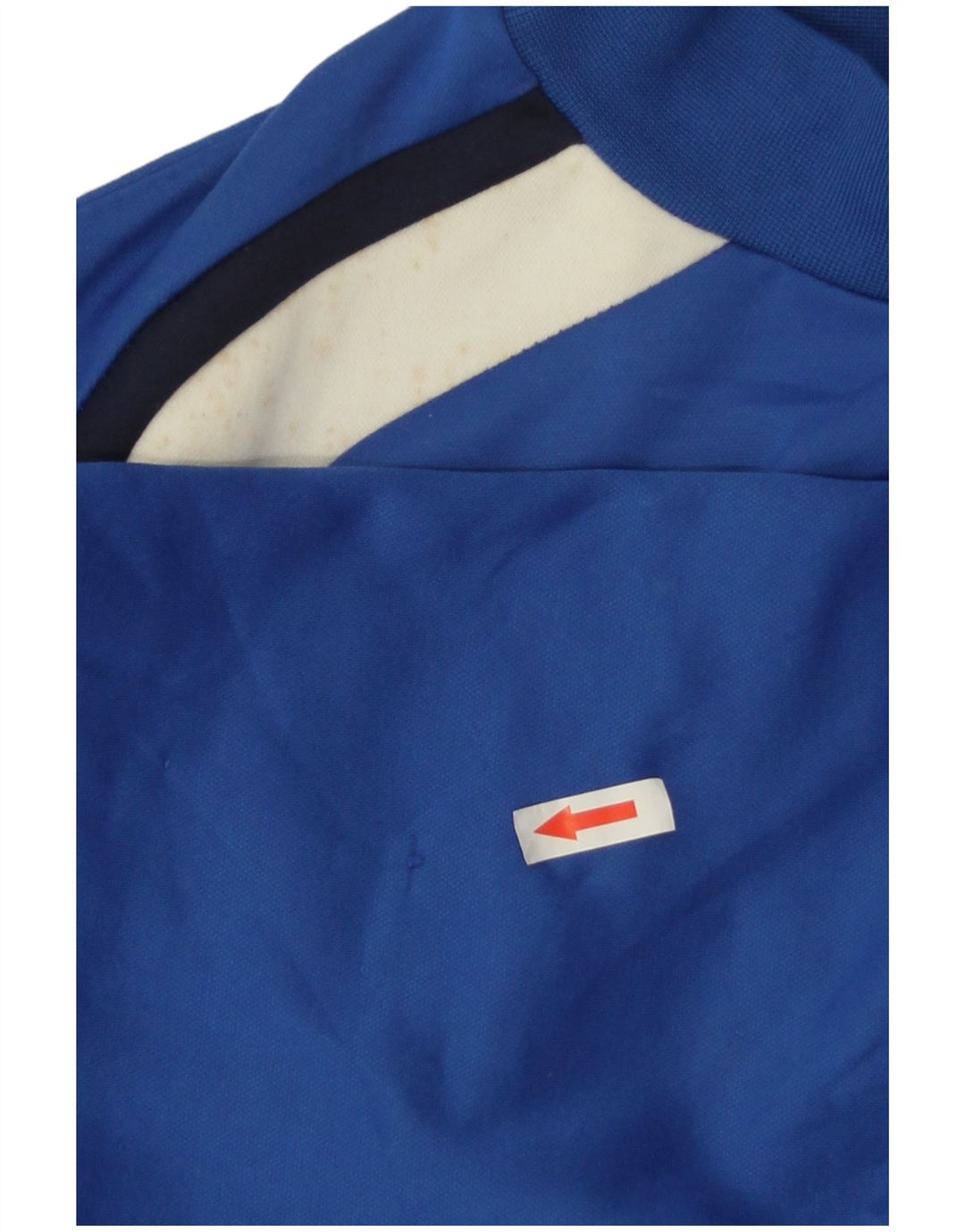 Felpa Diadora Uomo Maglione Small Blu Colourblock Poliestere
