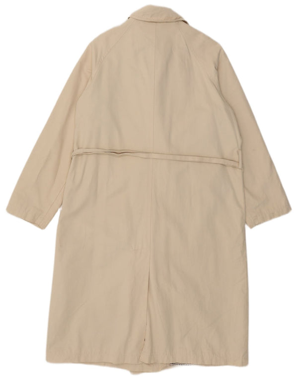 Trench da donna Zara UK 14 Cotone beige medio
