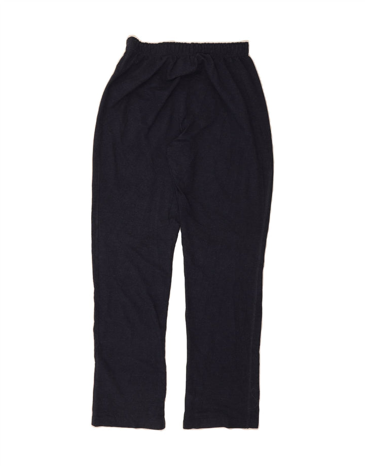 EDDIE BAUER Mens Tracksuit Trousers Medium  Navy Blue Rayon Vintage Eddie Bauer and Second-Hand Eddie Bauer from Messina Hembry 