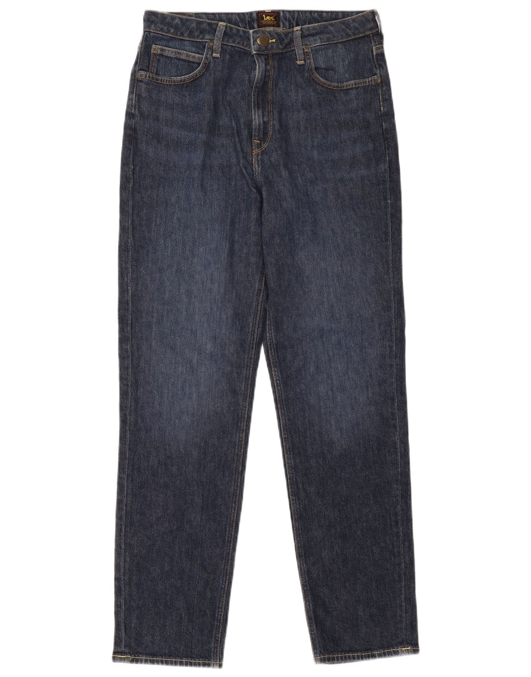 Jeans dritti Carol da donna Lee W30 L35 cotone blu navy