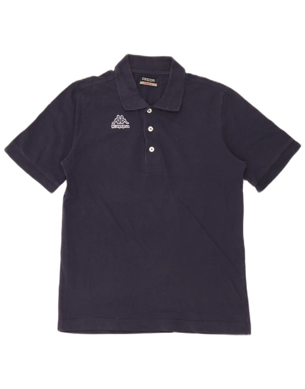 Polo Kappa Uomo Small Blu Navy in cotone