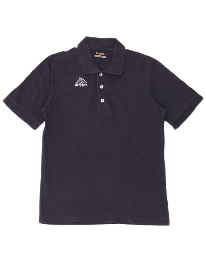 Polo Kappa Uomo Small Blu Navy in cotone