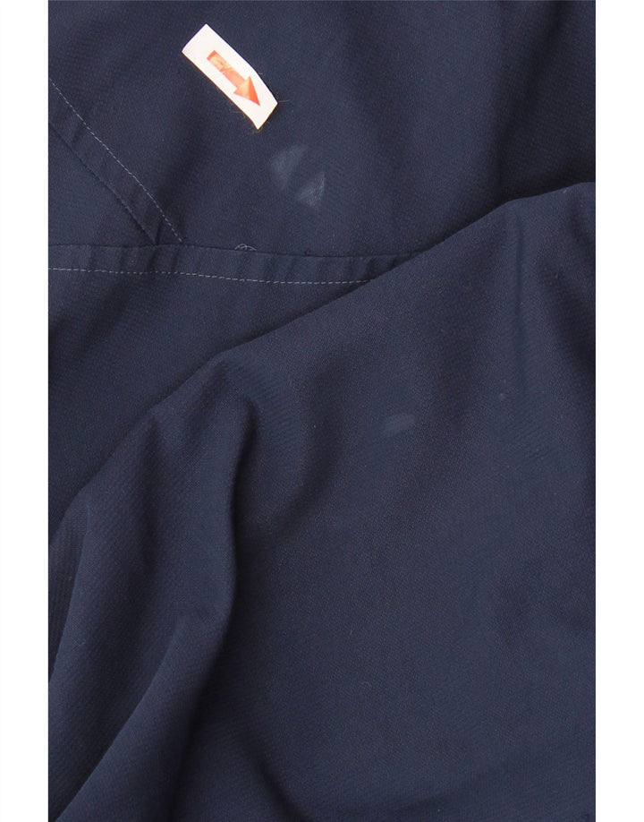 Pantaloni chino dritti da donna REEBOK grandi W34 L30 poliestere blu navy