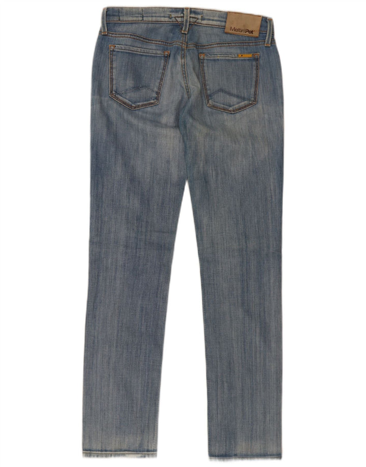 Jeans slim Mendel da donna Meltin' Pot W26 L32 cotone blu