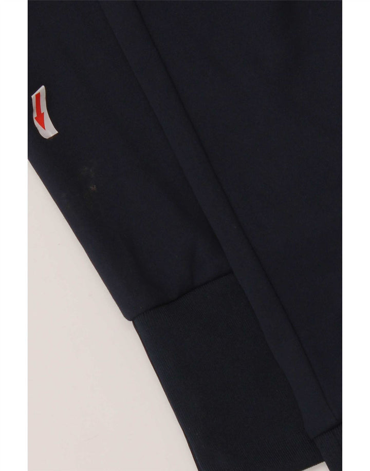 Pantaloni da tuta da uomo Lotto Joggers medio poliestere blu navy
