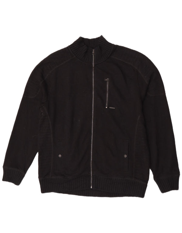 Giacca da ginnastica da uomo Calvin Klein XL in cotone blu