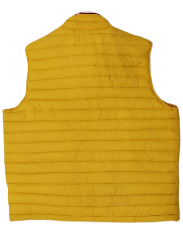 Gilet imbottito da uomo Tommy Hilfiger UK 46 2XL Giallo Poliammide