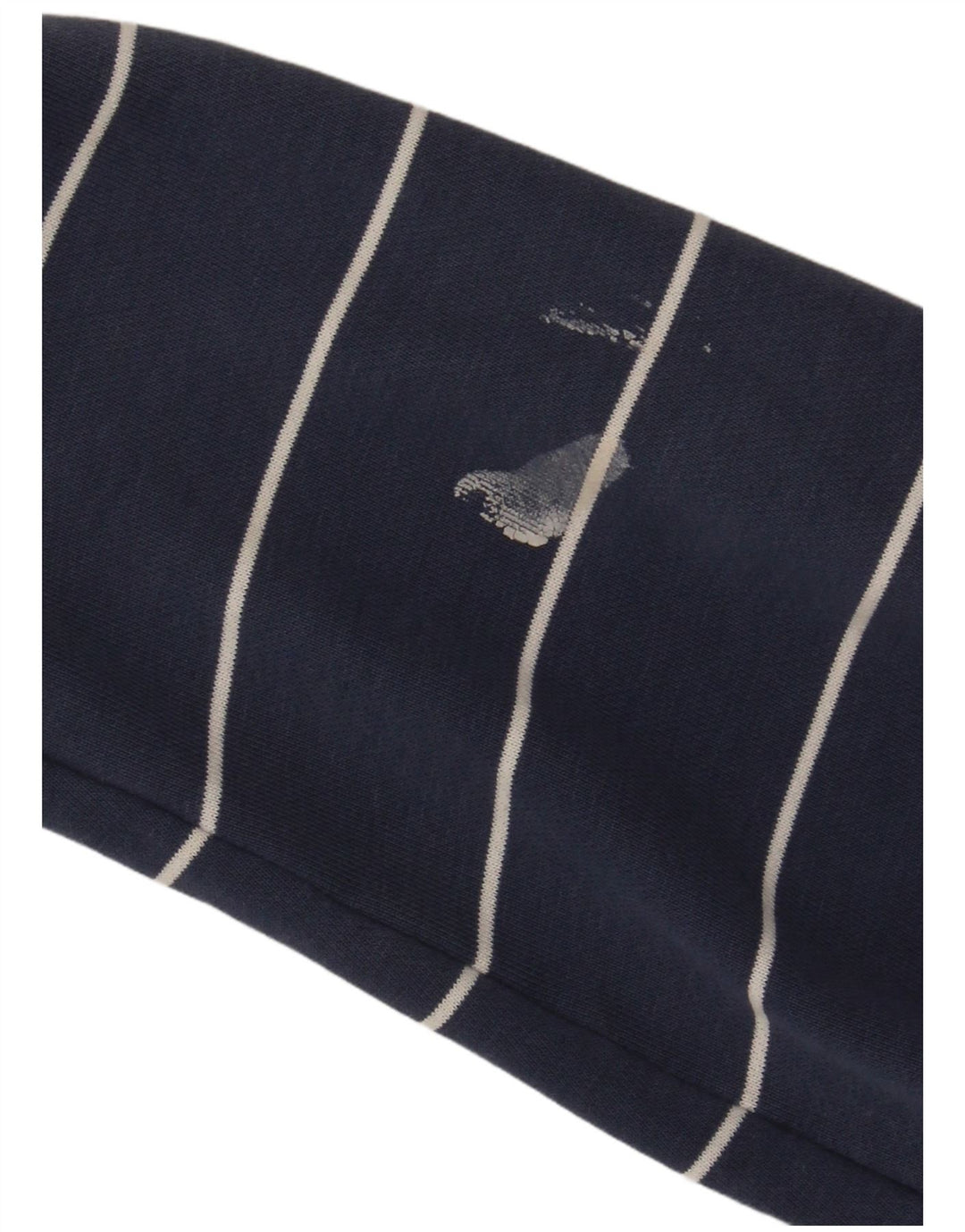 Felpa con cappuccio da uomo Puma grande a righe blu navy