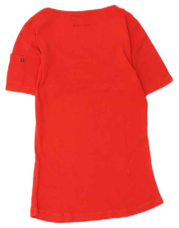 T-shirt per ragazze Marlboro Classics 13-14 anni XL Rossa