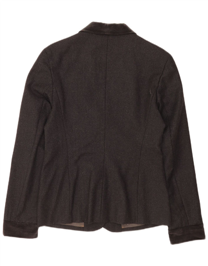 Giacca Blazer a 4 Bottoni da Donna Anna Molinari IT 42 Colorblock Grigio Medio