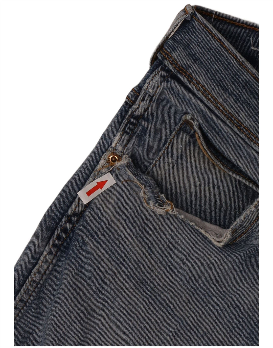 Jeans dritti da uomo Wrangler Texas W32 L30 cotone blu