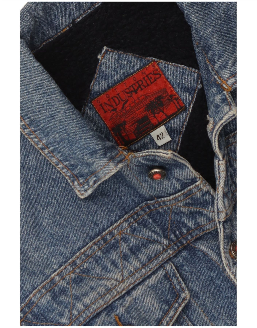 Giacca di jeans da donna di Cotton's Industries IT 42 Blu medio