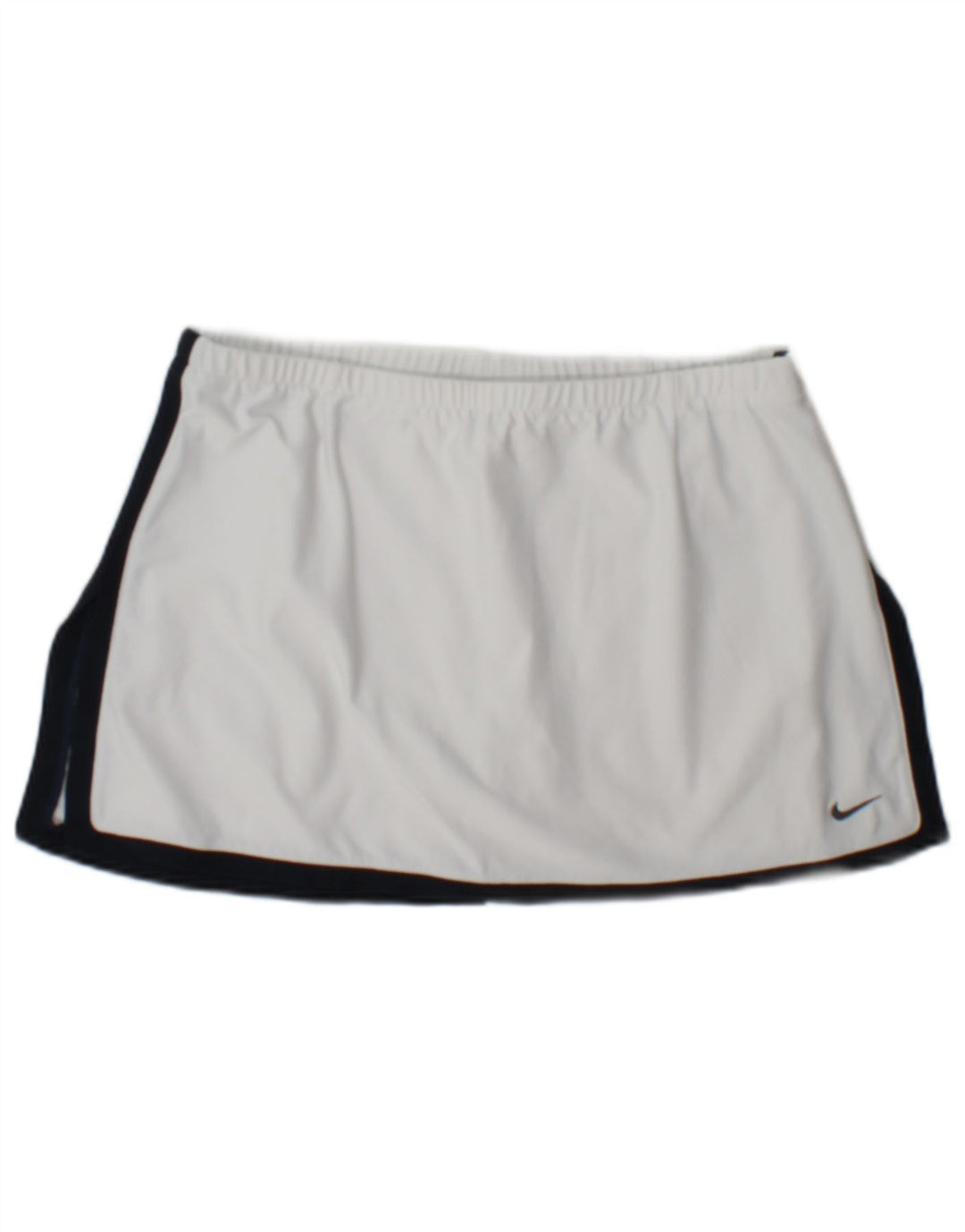 Mini gonna da tennis Nike da donna US 8/10 poliestere color block bianco medio