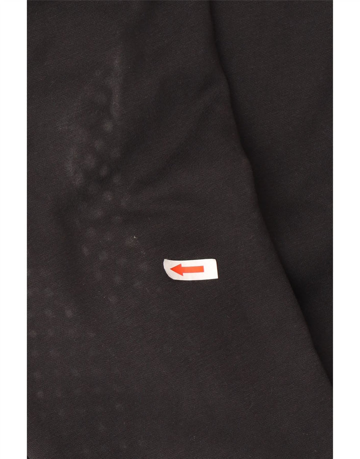 Felpa con cappuccio e zip da uomo K-Way 2XL poliestere nero
