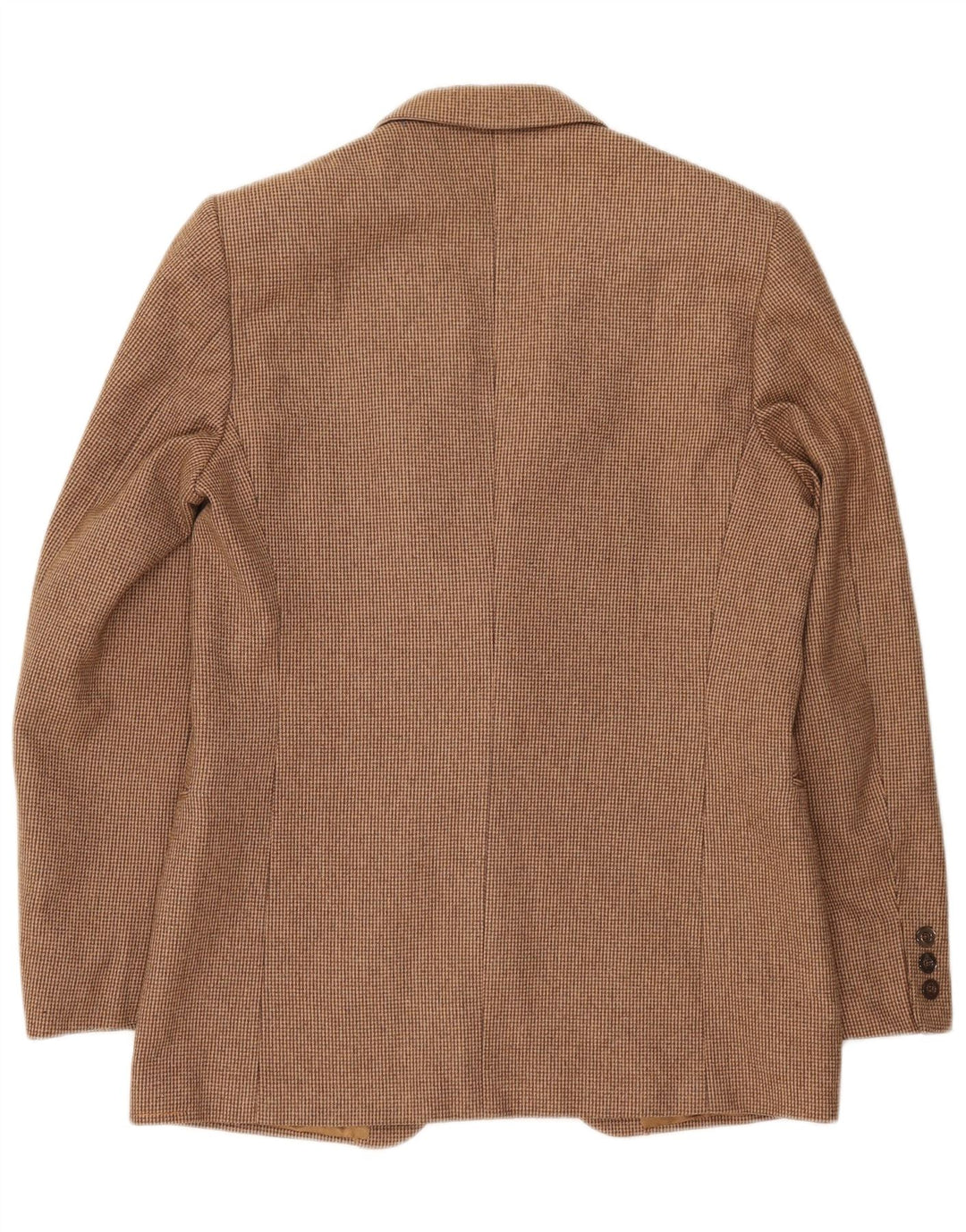 Abito vintage da uomo a 2 bottoni e 2 pezzi IT 48 medio W32 L28 marrone