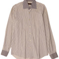 Camicia da uomo Etro taglia 39 a righe bianche medie