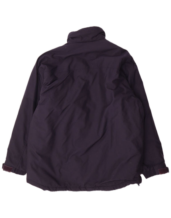 Giacca imbottita da uomo Reebok UK 40 Large Navy Blue Nylon