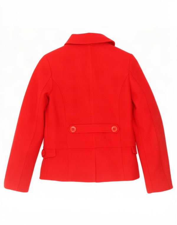 Caban per bambina Benetton 11-12 anni 2XL Rosso Lana