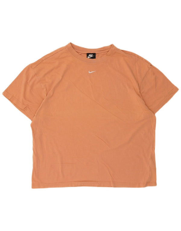 T-shirt Nike da uomo vestibilità ampia, piccola, in cotone rosa