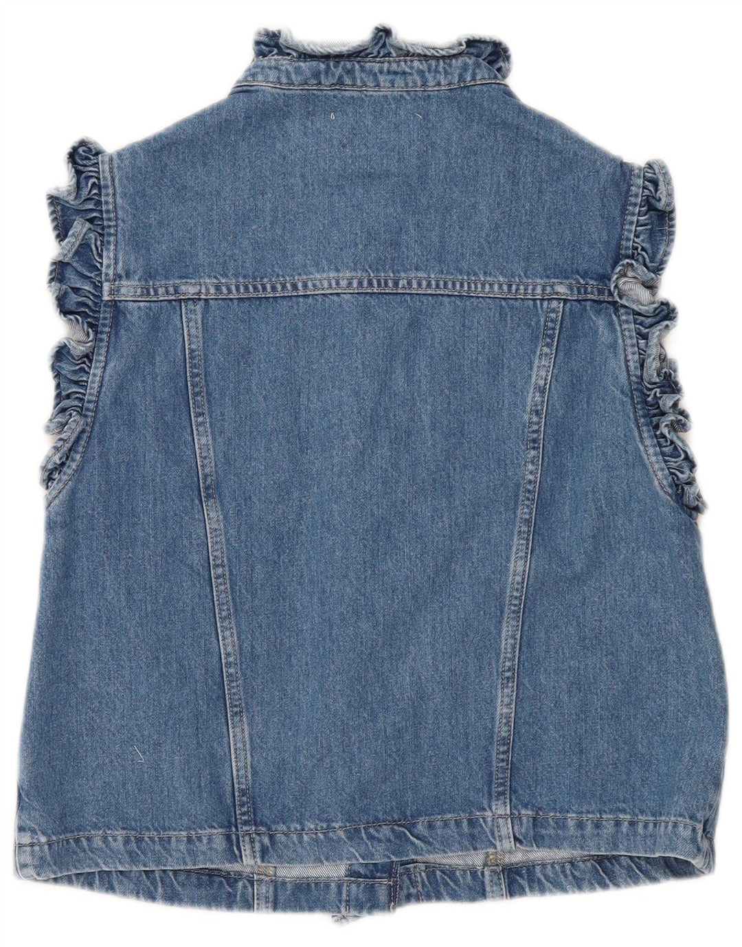 Gilet in denim da donna MINT VELVET UK 14 Cotone blu medio