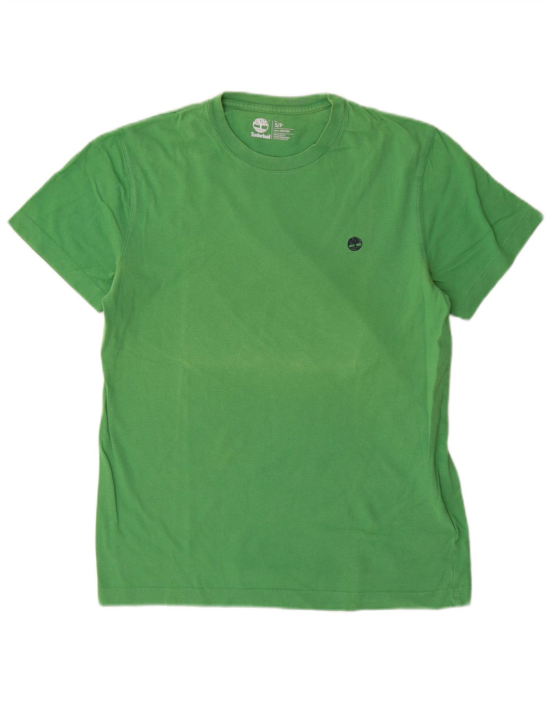T-shirt Timberland da uomo con vestibilità regolare, piccola, in cotone verde