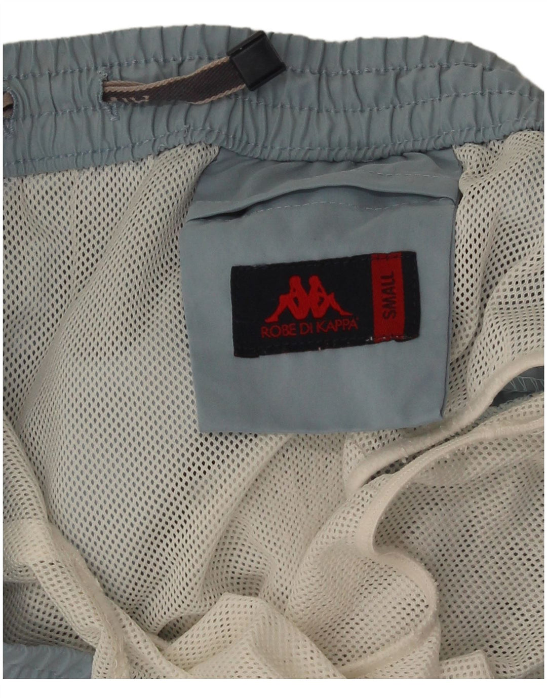 Pantaloncini da bagno grafici da uomo Kappa piccoli blu