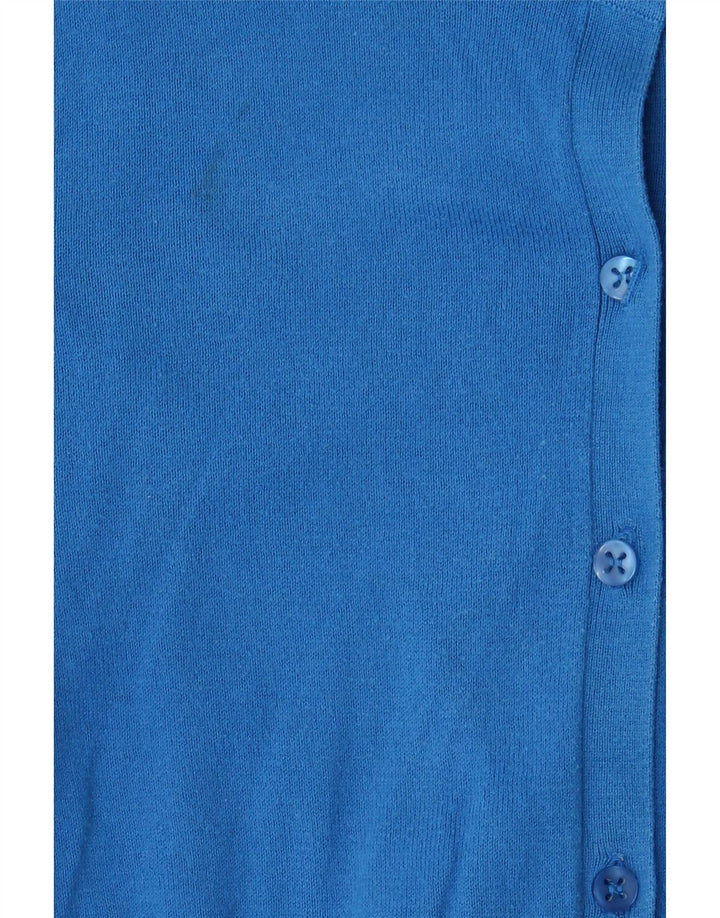 OASIS Womens Cardigan Sweater UK 8 Small Blue Cotton Vintage Oasis and Second-Hand Oasis from Messina Hembry 