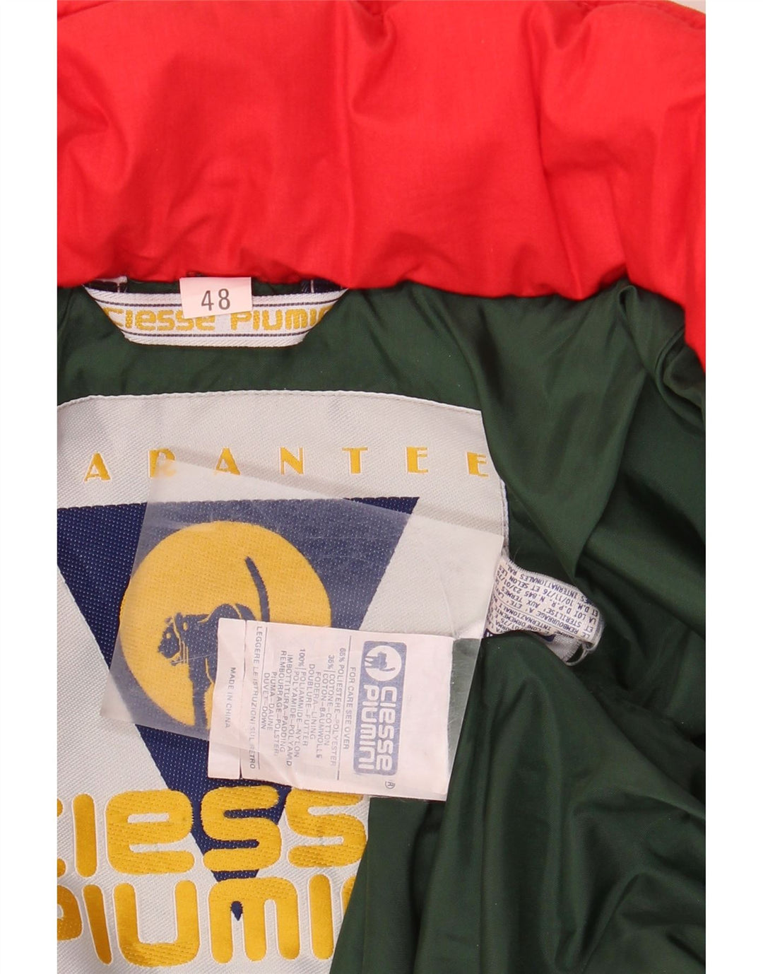 CIESSE PIUMINI Womens Oversized Padded Jacket IT 48 XL Red Polyester