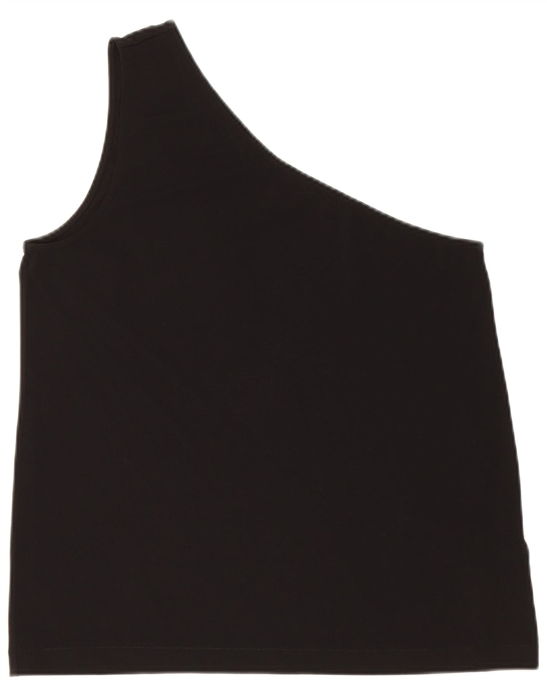 Top monospalla da donna COS UK 12 viscosa nera media