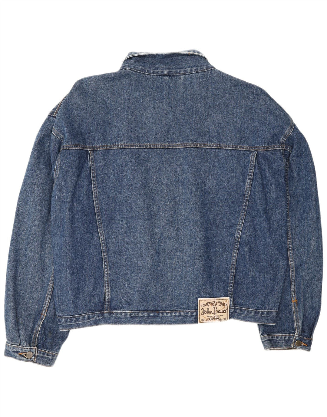 JOHN BAUER Giacca di jeans da uomo UK 48 4XL Cotone blu