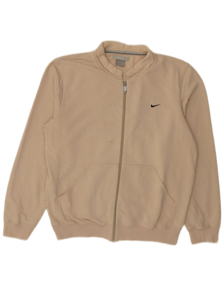 Giacca da tuta da uomo NIKE UK 39/41 Cotone beige medio