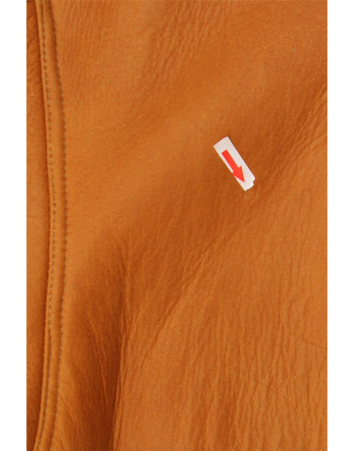Giubbotto in shearling vintage da uomo IT 48 Marrone medio
