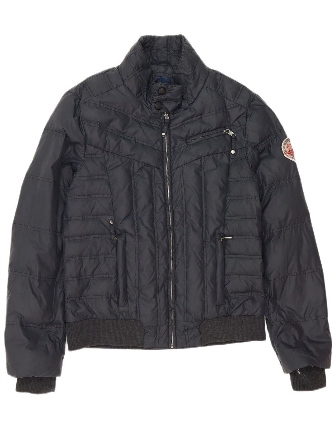 Giacca imbottita da uomo Zu Elements UK 42 XL Poliestere blu navy