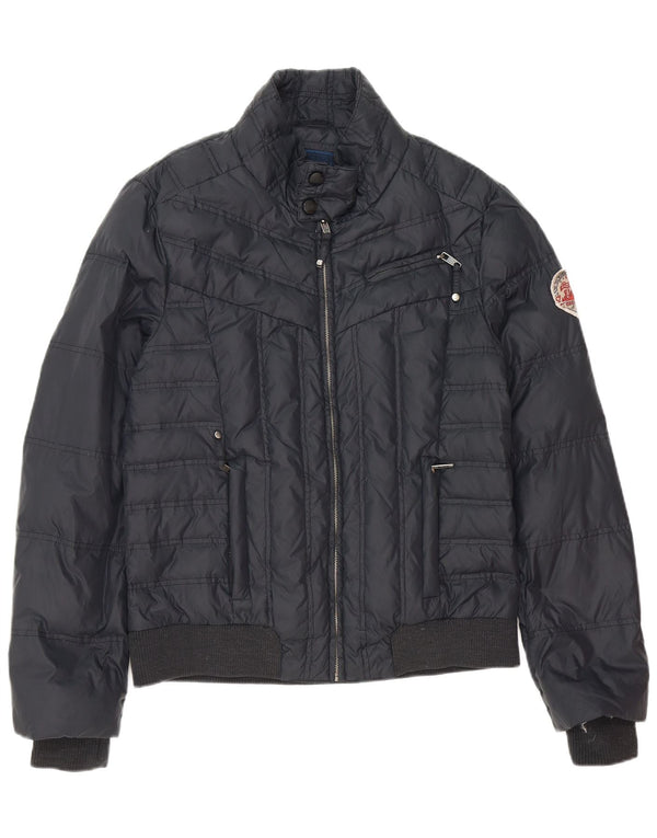 Giacca imbottita da uomo Zu Elements UK 42 XL Poliestere blu navy