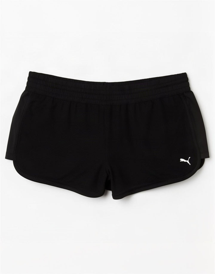 Pantaloncini sportivi da donna Puma UK 12 Medium Nero Poliestere