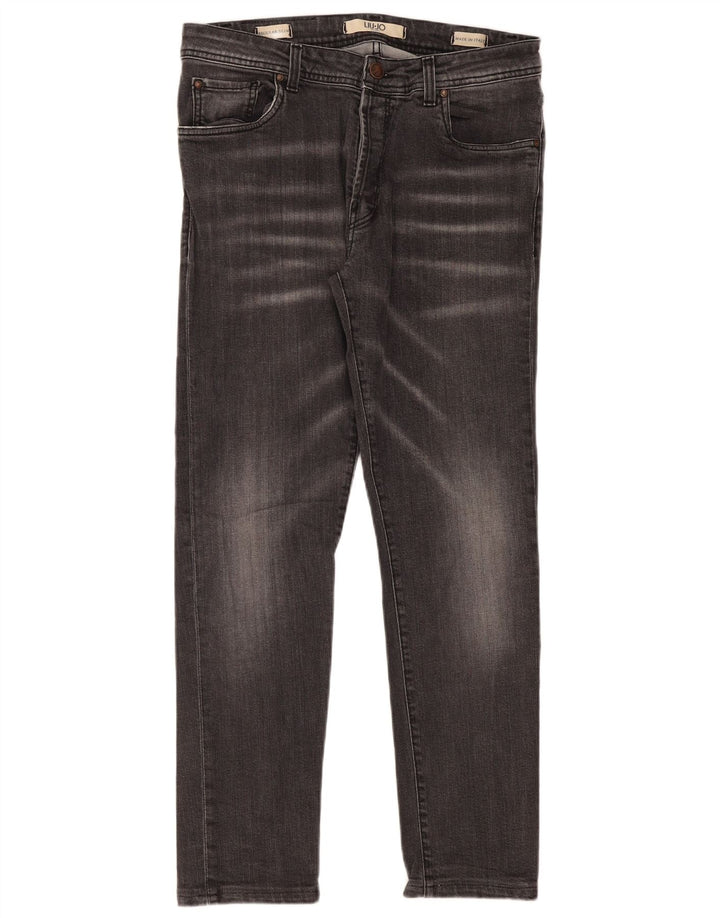 Jeans Liu Jo Uomo Regular Slim W35 L30 Cotone Grigio