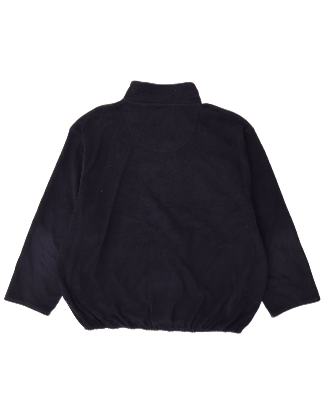 Maglione in pile da uomo con zip e collo Canda 3XL Blu Navy