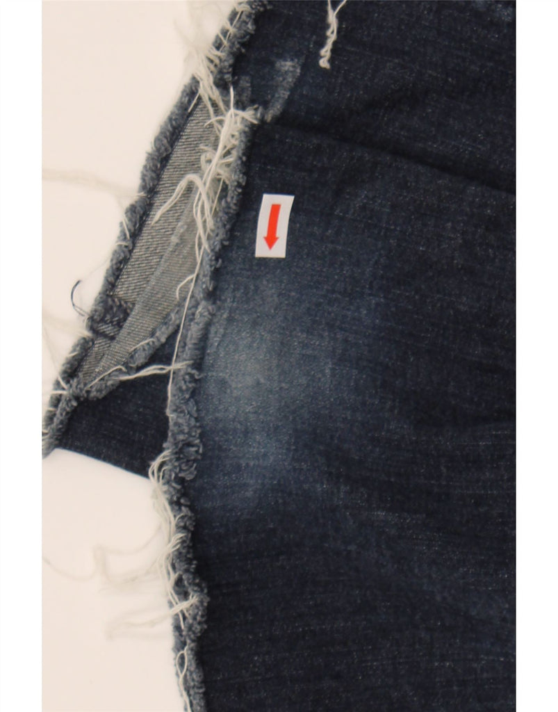 7 FOR ALL MANKIND Womens Bootcut Jeans W27 L31 Blue Cotton Vintage 7 For All Mankind and Second-Hand 7 For All Mankind from Messina Hembry 