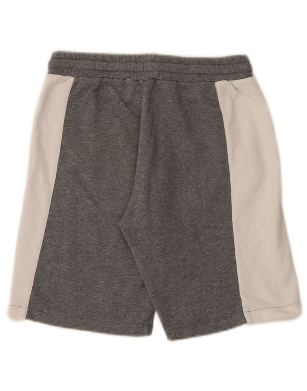 Pantaloncini sportivi grafici da ragazzo Timberland 9-10 anni in cotone color block grigio