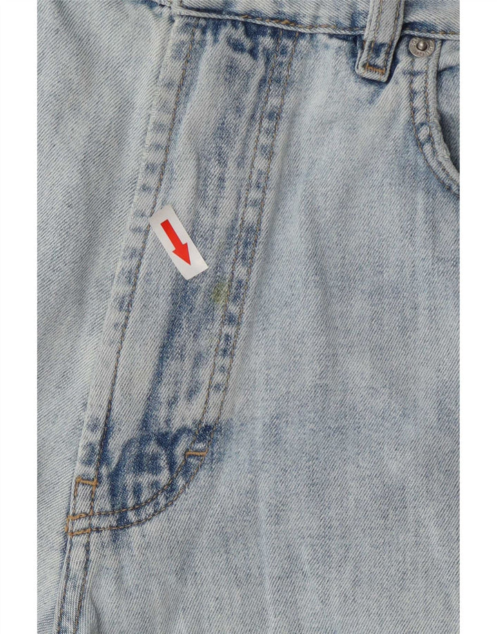 Pantaloncini di jeans da uomo Hugo Boss W35 grandi blu
