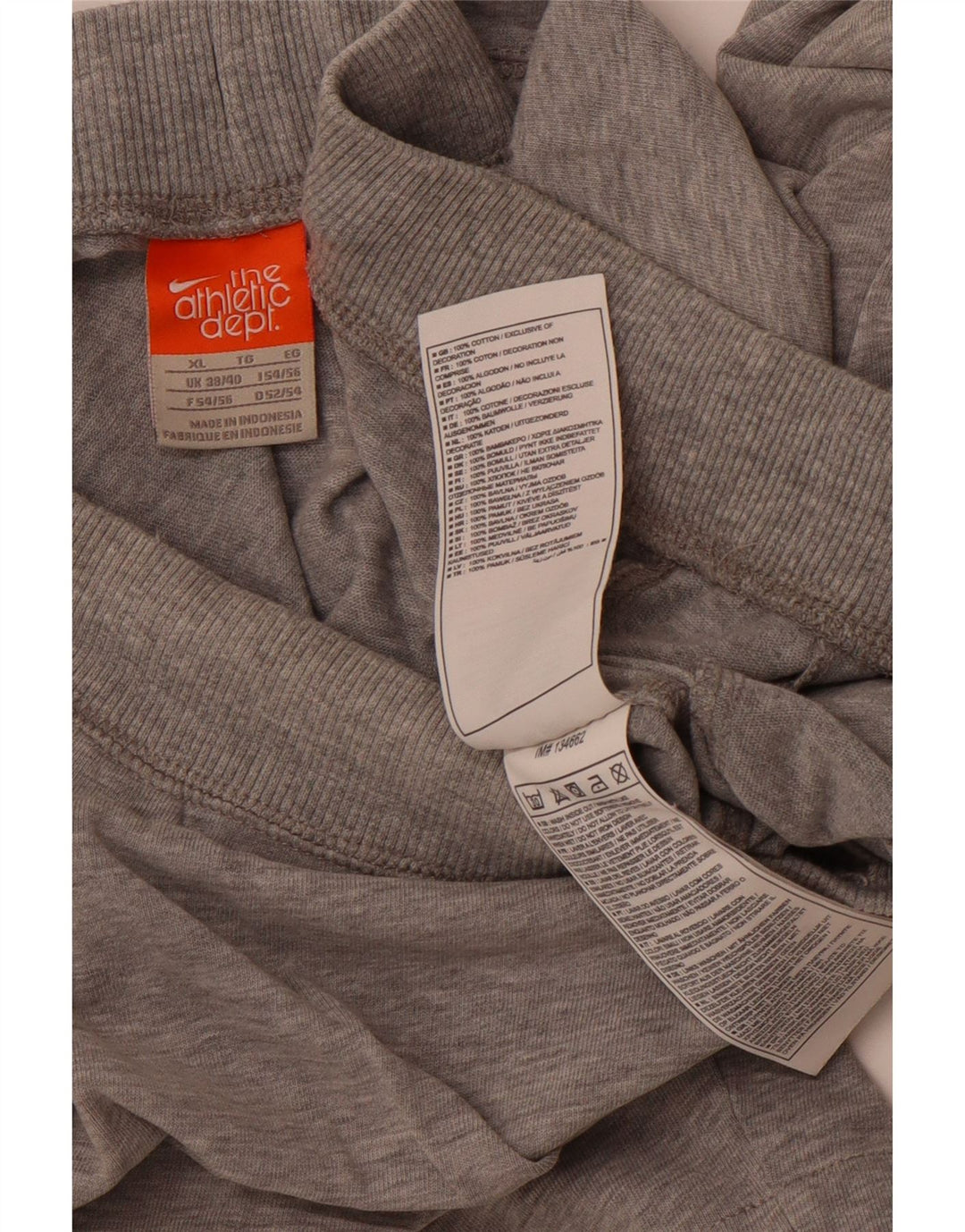 Pantaloncini sportivi da uomo NIKE XL in cotone grigio