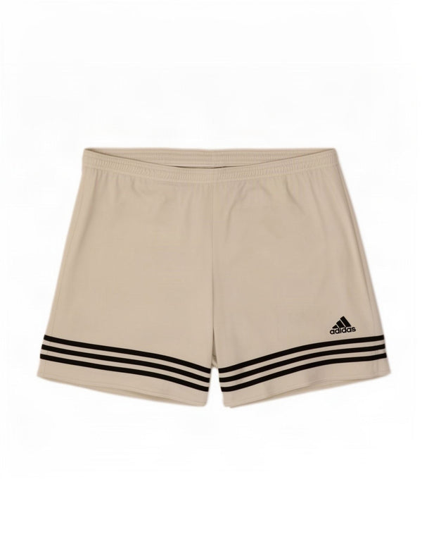 Pantaloncini sportivi Adidas Climalite da uomo XL poliestere bianco