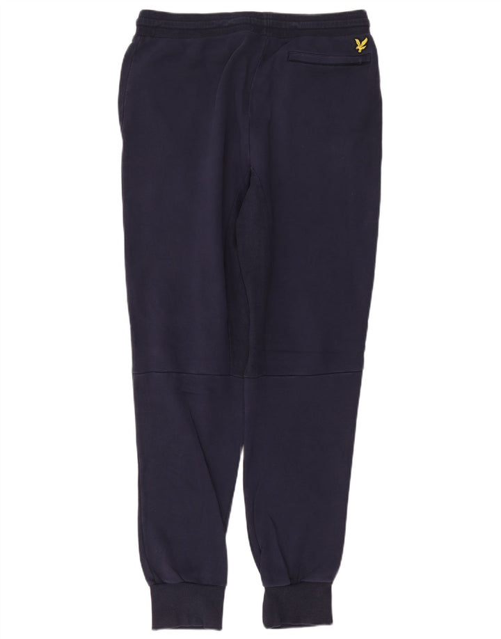 Lyle & Scott Pantaloni da tuta da uomo Joggers Large Blu Navy Cotone